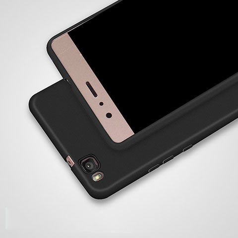Huawei G9 Lite用極薄ソフトケース シリコンケース 耐衝撃 全面保護 S02 ファーウェイ ブラック