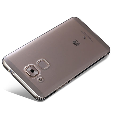Huawei G9 Plus用極薄ソフトケース シリコンケース 耐衝撃 全面保護 クリア透明 R01 ファーウェイ クリア