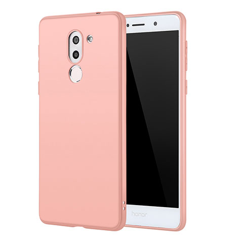 Huawei GR5 (2017)用極薄ソフトケース シリコンケース 耐衝撃 全面保護 S02 ファーウェイ ピンク