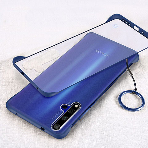 Huawei Honor 20用ハードカバー クリスタル クリア透明 S01 ファーウェイ ネイビー