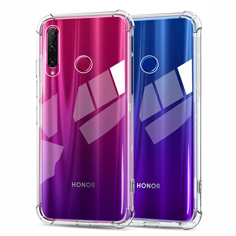 Huawei Honor 20i用極薄ソフトケース シリコンケース 耐衝撃 全面保護 クリア透明 K05 ファーウェイ クリア