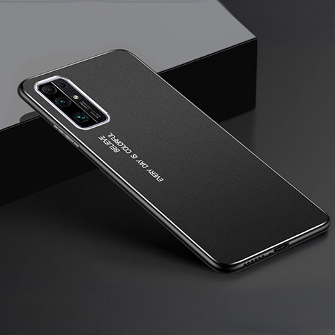 Huawei Honor 30用ケース 高級感 手触り良い アルミメタル 製の金属製 カバー ファーウェイ ブラック