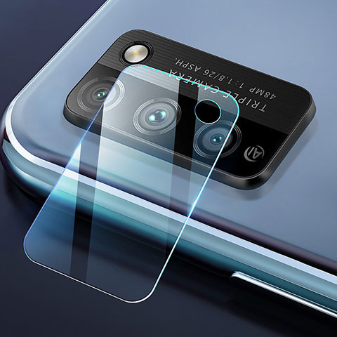 Huawei Honor 30 Lite 5G用強化ガラス カメラプロテクター カメラレンズ 保護ガラスフイルム C01 ファーウェイ クリア