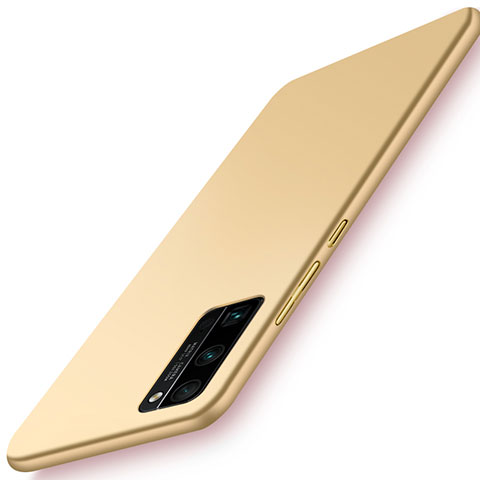 Huawei Honor 30 Pro用ハードケース プラスチック 質感もマット カバー M02 ファーウェイ ゴールド