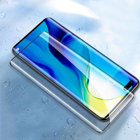Huawei Honor 30 Pro用強化ガラス フル液晶保護フィルム F02 ファーウェイ ブラック