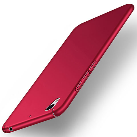Huawei Honor 5A用ハードケース プラスチック 質感もマット ファーウェイ レッド