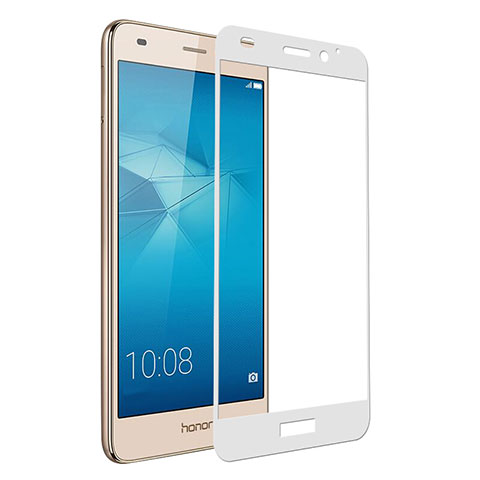 Huawei Honor 5C用強化ガラス フル液晶保護フィルム ファーウェイ ホワイト