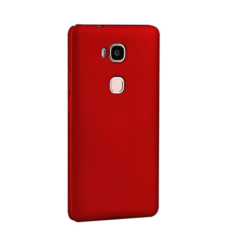 Huawei Honor 5X用ハードケース プラスチック 質感もマット ファーウェイ レッド
