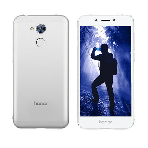 Huawei Honor 6A用ソフトケース フルカバー クリア透明 フリップ ファーウェイ クリア