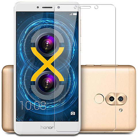 Huawei Honor 6X用強化ガラス 液晶保護フィルム T06 ファーウェイ クリア