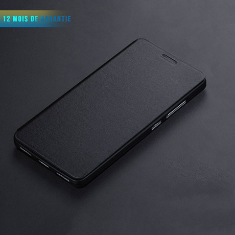 Huawei Honor 7用手帳型 レザーケース スタンド L01 ファーウェイ ブラック