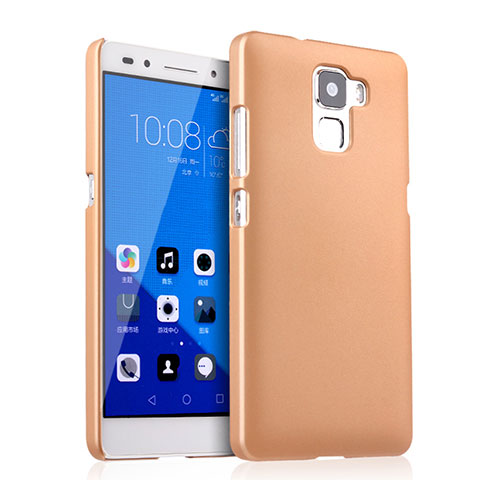 Huawei Honor 7用ハードケース プラスチック 質感もマット ファーウェイ ゴールド