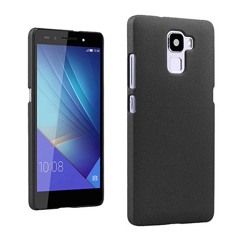 Huawei Honor 7 Dual SIM用ハードケース カバー プラスチック ファーウェイ ブラック