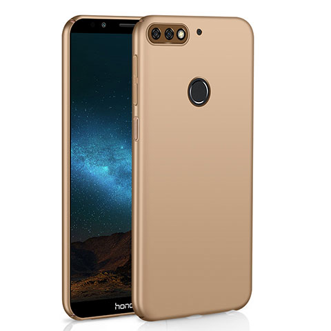 Huawei Honor 7C用ハードケース プラスチック 質感もマット M01 ファーウェイ ゴールド