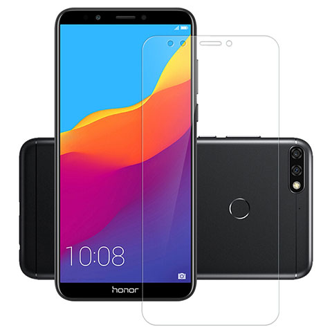 Huawei Honor 7C用強化ガラス 液晶保護フィルム T03 ファーウェイ クリア
