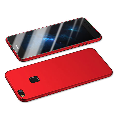 Huawei Honor 8 Lite用ハードケース プラスチック 質感もマット M05 ファーウェイ レッド