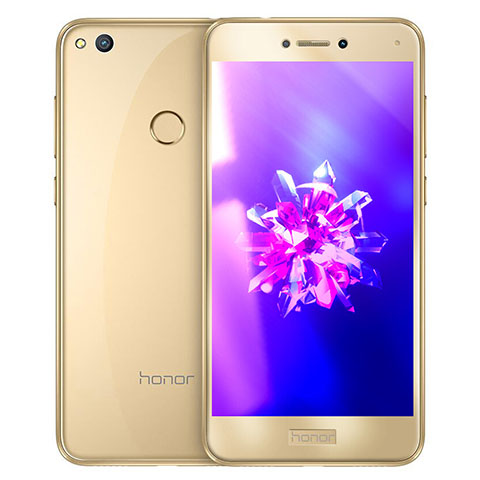 Huawei Honor 8 Lite用強化ガラス フル液晶保護フィルム F03 ファーウェイ ゴールド