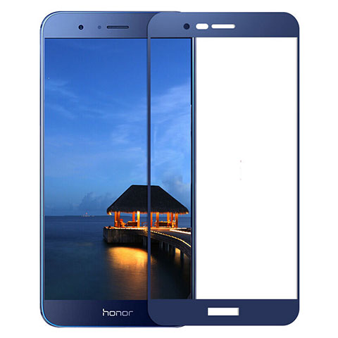 Huawei Honor 8 Pro用強化ガラス フル液晶保護フィルム F02 ファーウェイ ネイビー