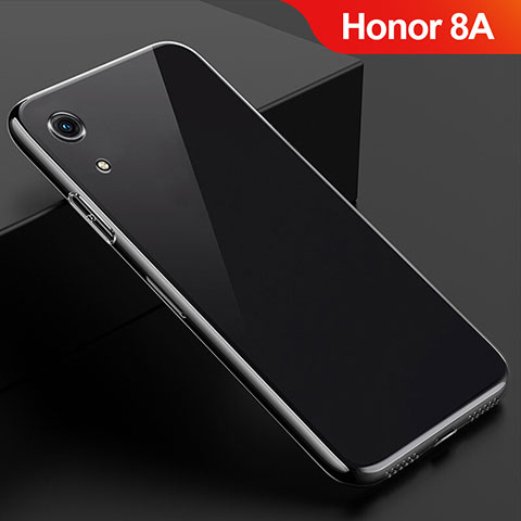 Huawei Honor 8A用極薄ソフトケース シリコンケース 耐衝撃 全面保護 クリア透明 T07 ファーウェイ クリア