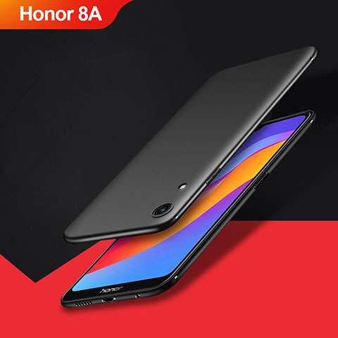 Huawei Honor 8A用極薄ソフトケース シリコンケース 耐衝撃 全面保護 S07 ファーウェイ ブラック