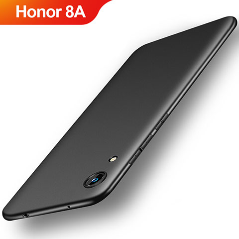 Huawei Honor 8A用極薄ソフトケース シリコンケース 耐衝撃 全面保護 S09 ファーウェイ ブラック