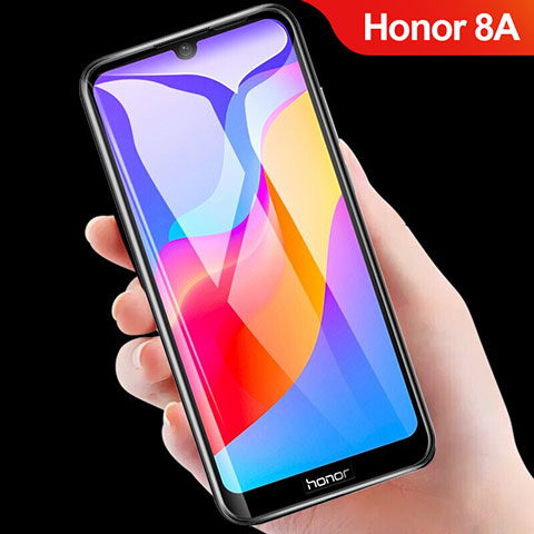 Huawei Honor 8A用アンチグレア ブルーライト 強化ガラス 液晶保護フィルム B04 ファーウェイ クリア
