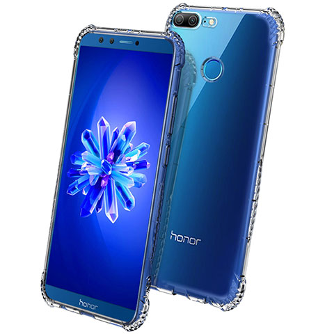 Huawei Honor 9 Lite用極薄ソフトケース シリコンケース 耐衝撃 全面保護 クリア透明 T05 ファーウェイ クリア