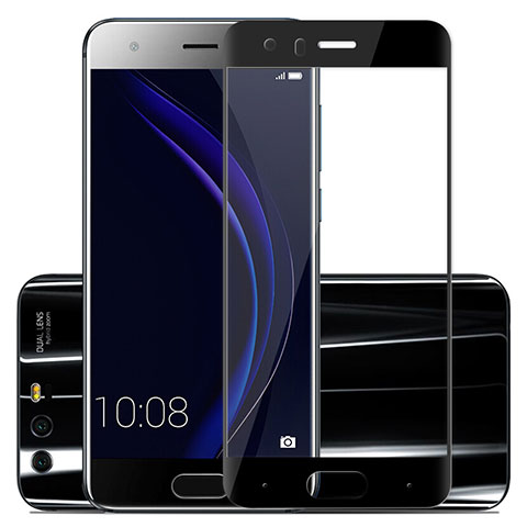 Huawei Honor 9 Premium用強化ガラス フル液晶保護フィルム ファーウェイ ブラック