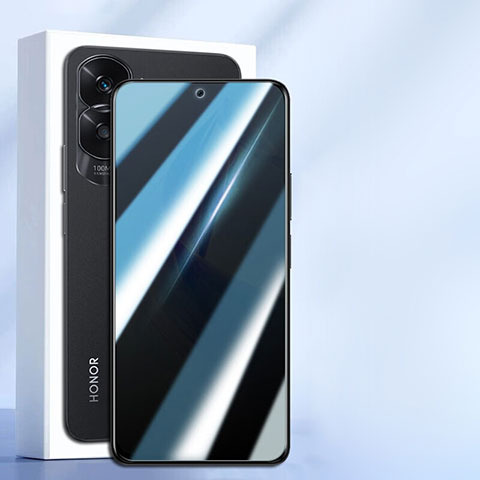 Huawei Honor 90 Lite 5G用高光沢 液晶保護フィルム フルカバレッジ画面 反スパイ A02 ファーウェイ クリア