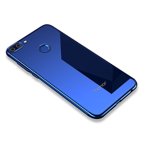 Huawei Honor 9i用極薄ソフトケース シリコンケース 耐衝撃 全面保護 クリア透明 H01 ファーウェイ ネイビー