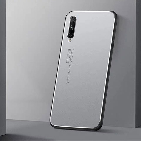 Huawei Honor 9X Pro用ケース 高級感 手触り良い アルミメタル 製の金属製 カバー M01 ファーウェイ シルバー