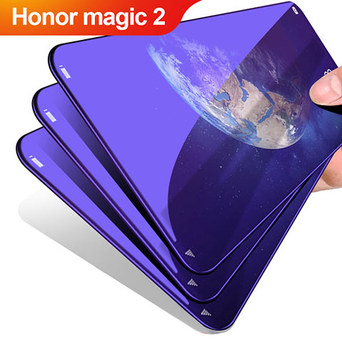 Huawei Honor Magic 2用アンチグレア ブルーライト 強化ガラス 液晶保護フィルム B01 ファーウェイ クリア