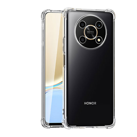 Huawei Honor Magic4 Lite 5G用極薄ソフトケース シリコンケース 耐衝撃 全面保護 クリア透明 T03 ファーウェイ クリア