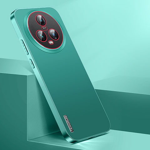 Huawei Honor Magic5 5G用ハードケース プラスチック 質感もマット カバー JL1 ファーウェイ グリーン