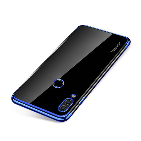 Huawei Honor Note 10用極薄ソフトケース シリコンケース 耐衝撃 全面保護 クリア透明 H01 ファーウェイ ネイビー