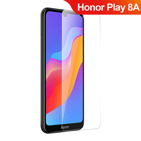 Huawei Honor Play 8A用強化ガラス 液晶保護フィルム ファーウェイ クリア