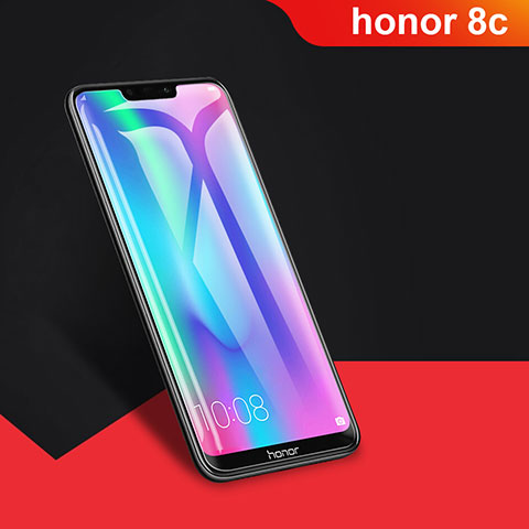Huawei Honor Play 8C用強化ガラス 液晶保護フィルム T02 ファーウェイ クリア