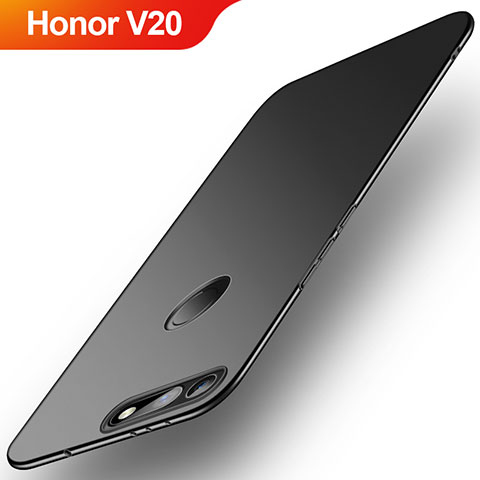 Huawei Honor V20用ハードケース プラスチック 質感もマット M01 ファーウェイ ブラック