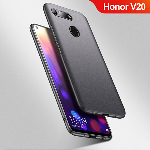 Huawei Honor V20用ハードケース プラスチック カバー ファーウェイ グレー