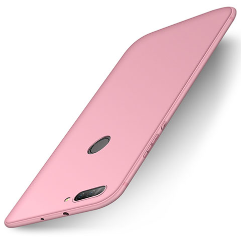 Huawei Honor V9用極薄ソフトケース シリコンケース 耐衝撃 全面保護 S01 ファーウェイ ピンク