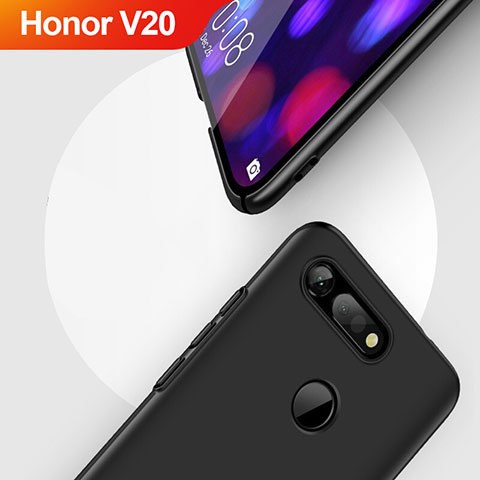Huawei Honor View 20用ハードケース プラスチック 質感もマット M04 ファーウェイ ブラック