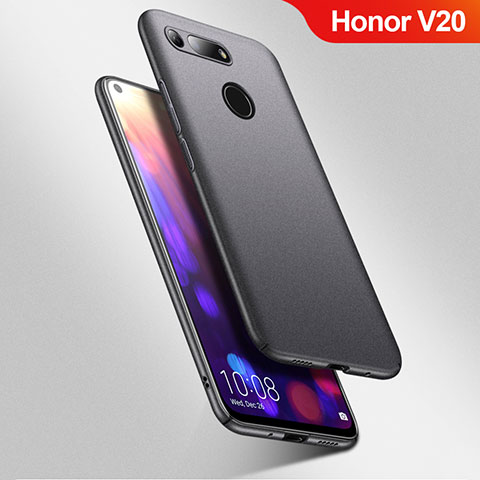 Huawei Honor View 20用ハードケース プラスチック カバー ファーウェイ グレー