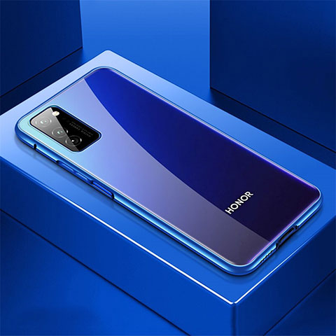 Huawei Honor View 30 5G用ケース 高級感 手触り良い アルミメタル 製の金属製 カバー T01 ファーウェイ ネイビー