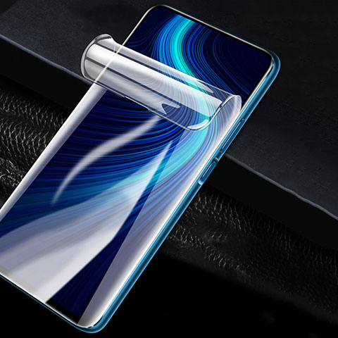 Huawei Honor X10 5G用高光沢 液晶保護フィルム フルカバレッジ画面 F01 ファーウェイ クリア