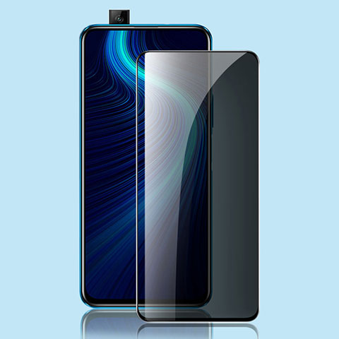 Huawei Honor X10 5G用反スパイ 強化ガラス 液晶保護フィルム ファーウェイ クリア