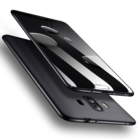 Huawei Mate 10用ハードケース プラスチック 質感もマット M07 ファーウェイ ブラック