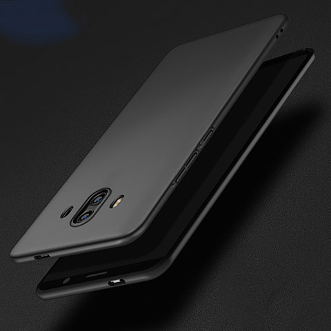 Huawei Mate 10用ハードケース プラスチック 質感もマット M01 ファーウェイ ブラック
