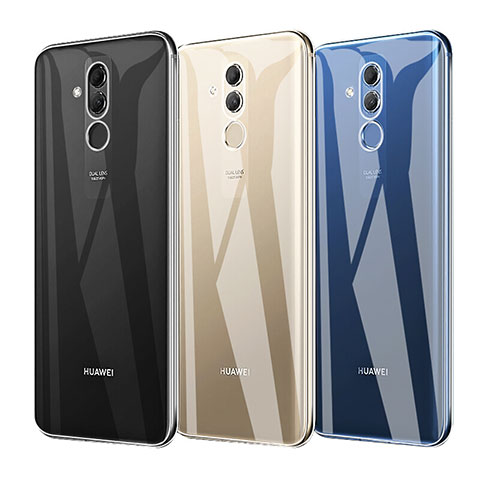 Huawei Mate 20 Lite用極薄ソフトケース シリコンケース 耐衝撃 全面保護 クリア透明 T05 ファーウェイ クリア