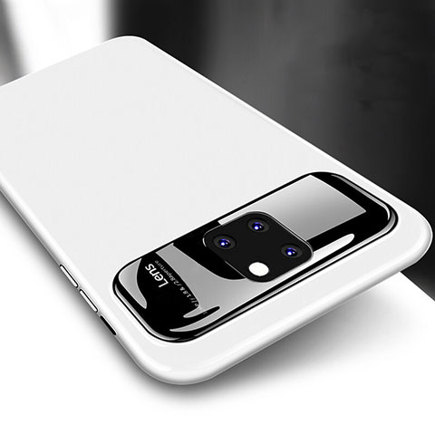 Huawei Mate 20 Pro用ハードケース プラスチック 質感もマット M02 ファーウェイ ホワイト