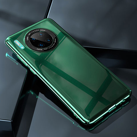 Huawei Mate 30 5G用ハードケース プラスチック 質感もマット カバー P05 ファーウェイ グリーン